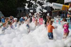 Kids foam party birthday party in Tampa Clearwater Florida
