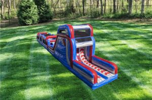 Inflatable obstacle course rental in Tampa Florida