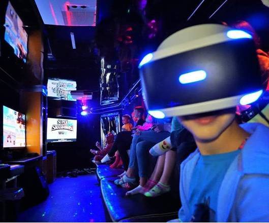 Virtual reality video game truck party in Tampa